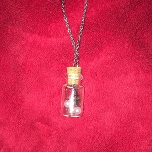 Eiffel Tower In A Bottle Necklace